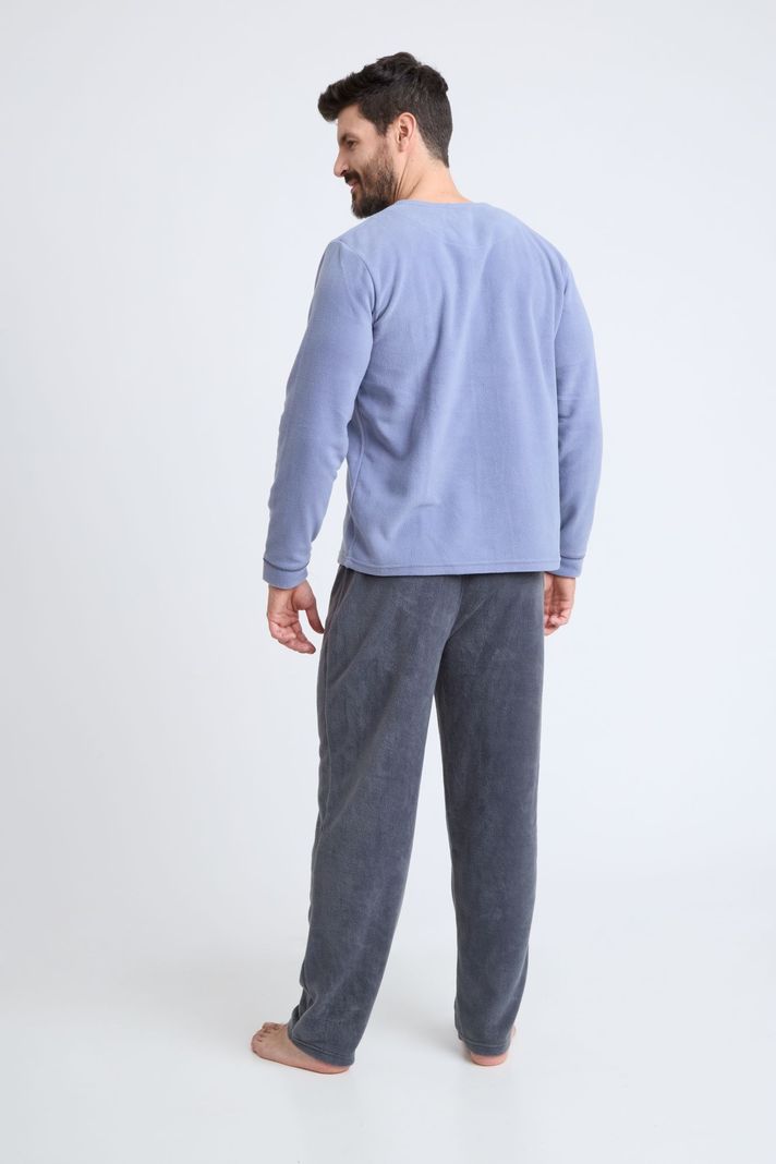 BECKIL COD 3133 PIJAMA POLAR ABIERTO-1