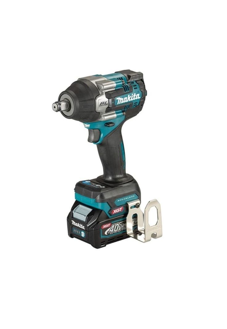 Llave de Impacto Inalámbrica 40V + 2 Baterías + Cargador + Makpac TW007GM201 Makita-1