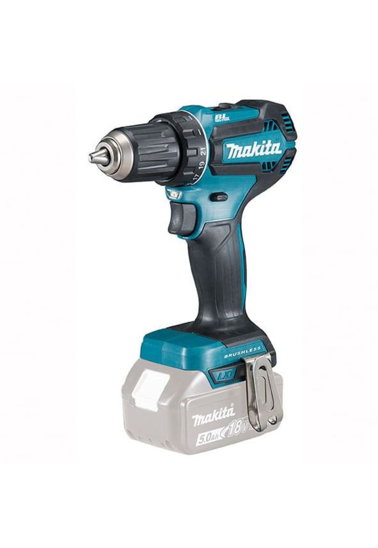 Taladro-Atornillador 13 mm Inalámbrica 18V DDF485Z Sin Batería Sin Cargador Makita-0
