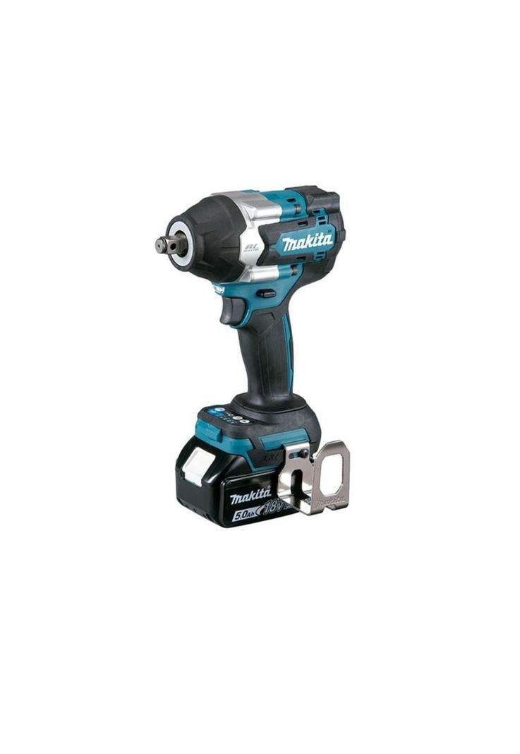 Llave de Impacto Inalámbrica 170mm 18V + 2 Baterías + Cargador DTW700RTJ Makita-1
