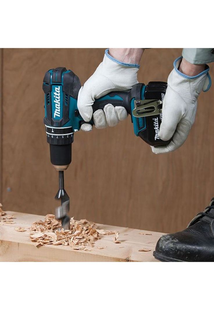 Taladro-Atornillador C/Percusión 13 mm. Inalámbrico 18V DHP482Z Sin Batería Sin Cargador Makita-1