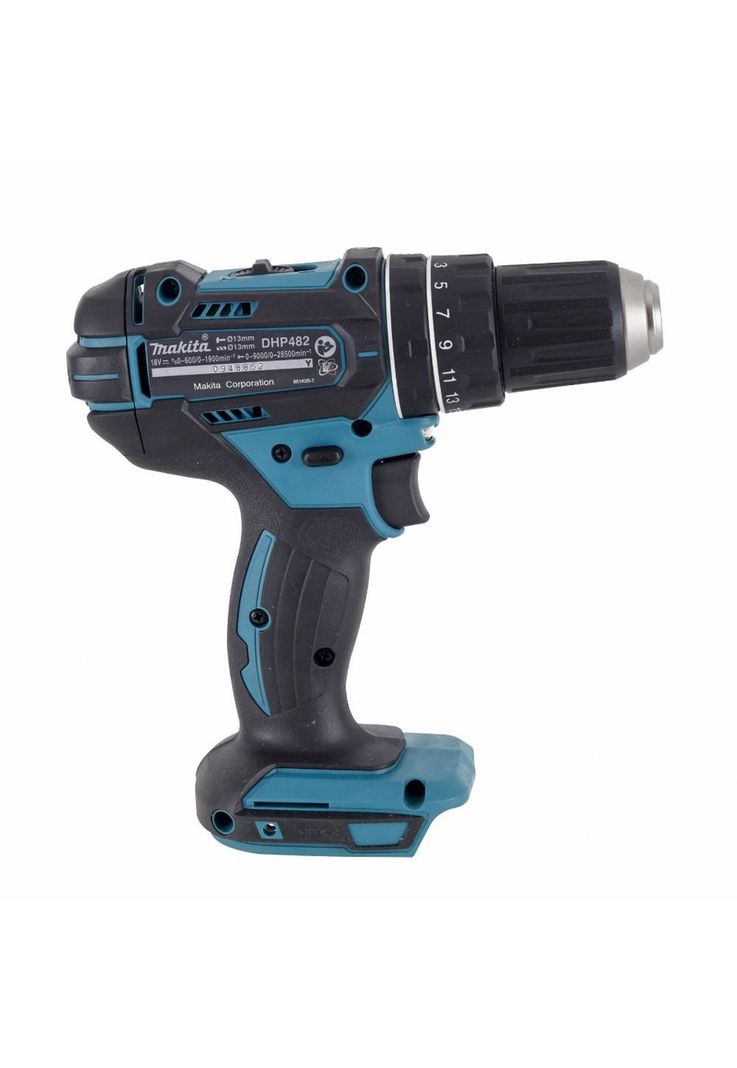 Taladro-Atornillador C/Percusión 13 mm. Inalámbrico 18V DHP482Z Sin Batería Sin Cargador Makita-3