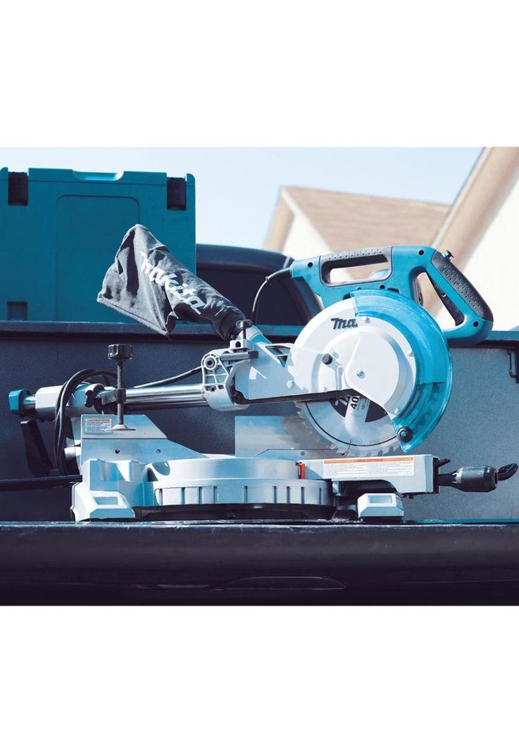 Sierra Ingletadora Telescópica 10'' (255 mm) con laser LS1018L Makita-2