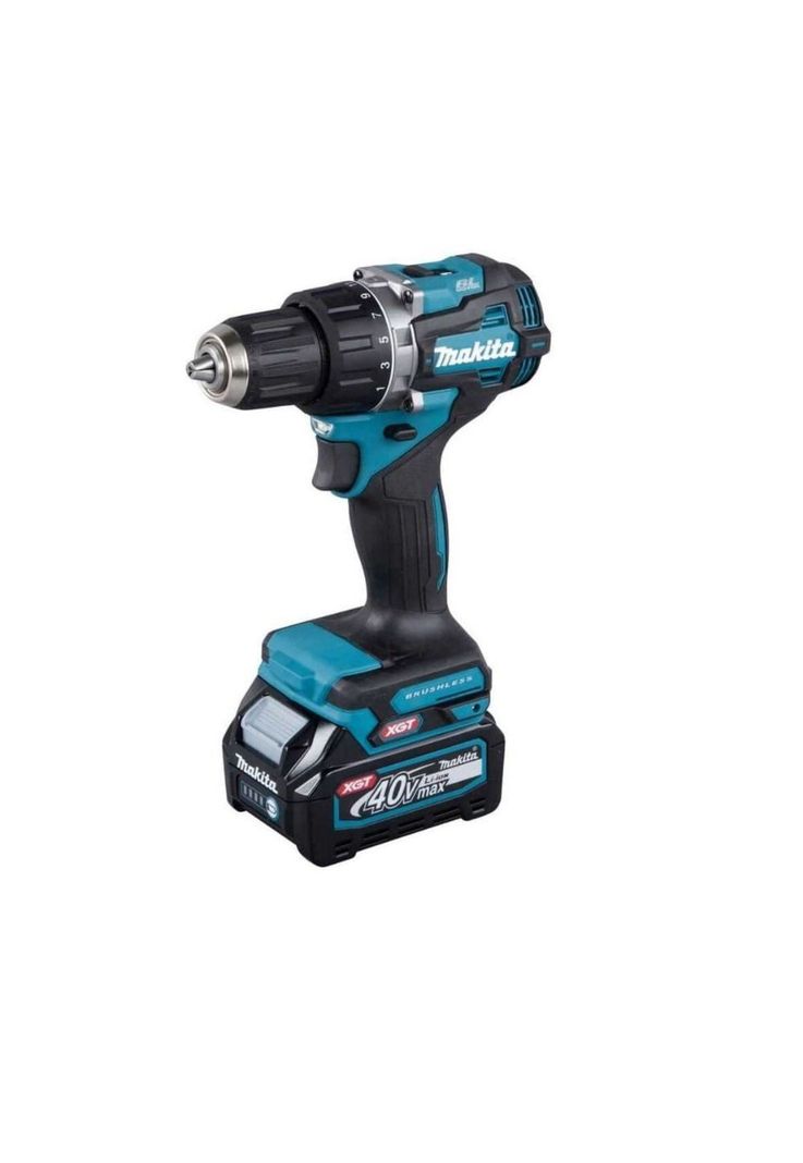Taladro Atornillador Inalámbrico 40V + 2 Baterías + Cargador + Makpac DF002GA201 Makita-0