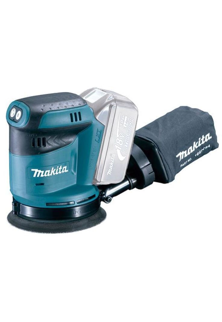Lijadora Excéntrica 123 Mm - Orbitas P/m. 7000/9500/11000 Sin Batería Sin Cargador Makita-0