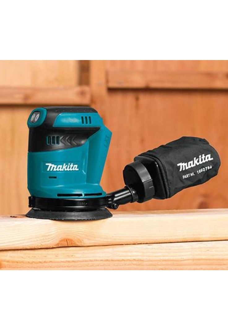 Lijadora Excéntrica 123 Mm - Orbitas P/m. 7000/9500/11000 Sin Batería Sin Cargador Makita-5