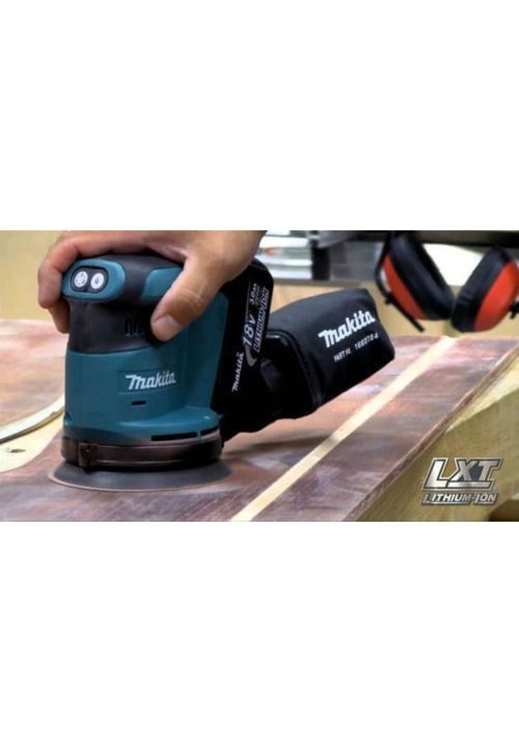 Lijadora Excéntrica 123 Mm - Orbitas P/m. 7000/9500/11000 Sin Batería Sin Cargador Makita-7