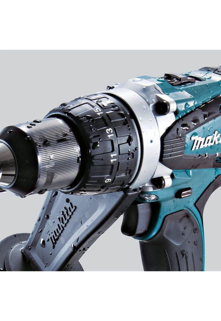 Taladro-Atornillador C/Percusión 13 mm. Inalámbrico 18V DHP458Z Sin Batería Sin Cargador Makita-6