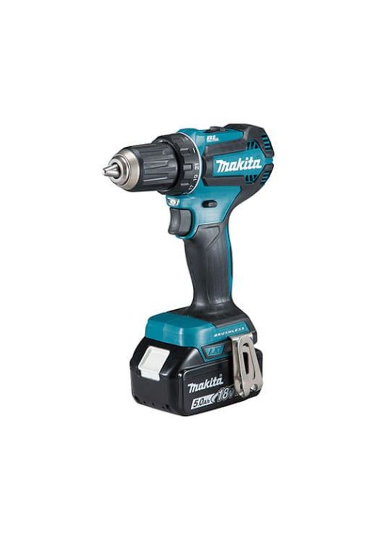 Taladro Atornillador Inalambrico 13mm 2 Veloc.variable DDF482RFJ Makita-0