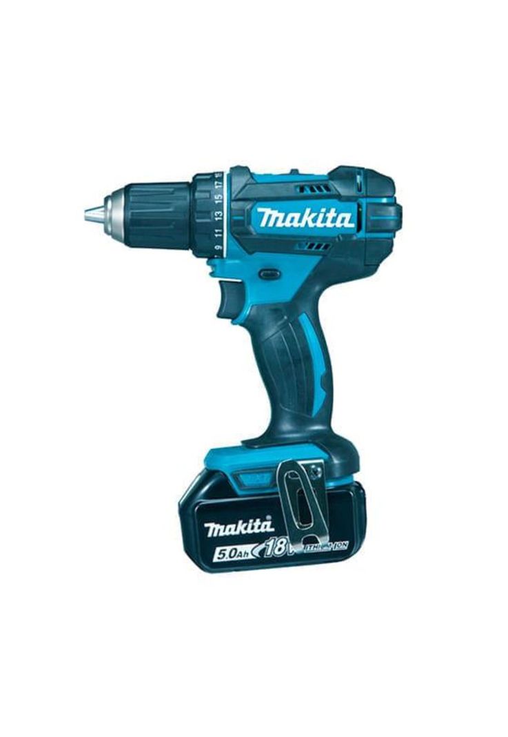 Taladro Atornillador Inalambrico 13mm 2 Veloc.variable DDF482RFJ Makita-1