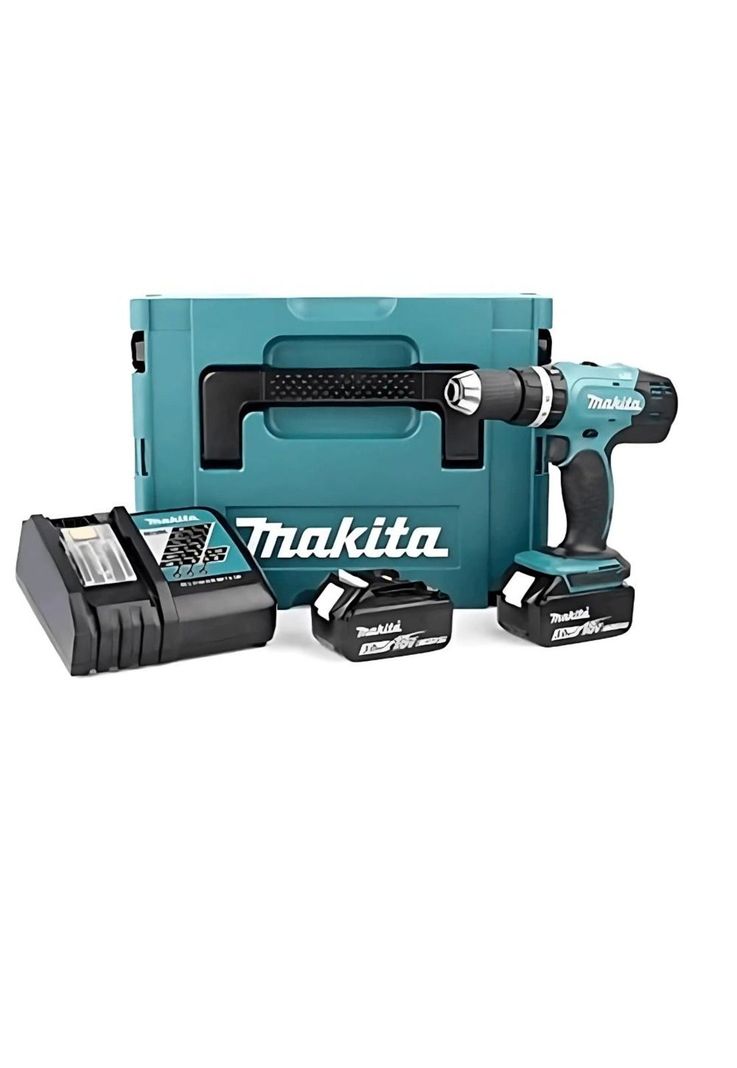 Taladro Atornillador Inalambrico 13mm 2 Veloc.variable DDF482RFJ Makita-4
