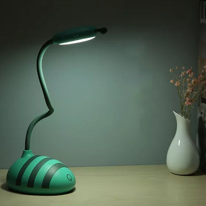LAMPARA SOBREMESA ABEJA VERDE LED USB 1X3W-1