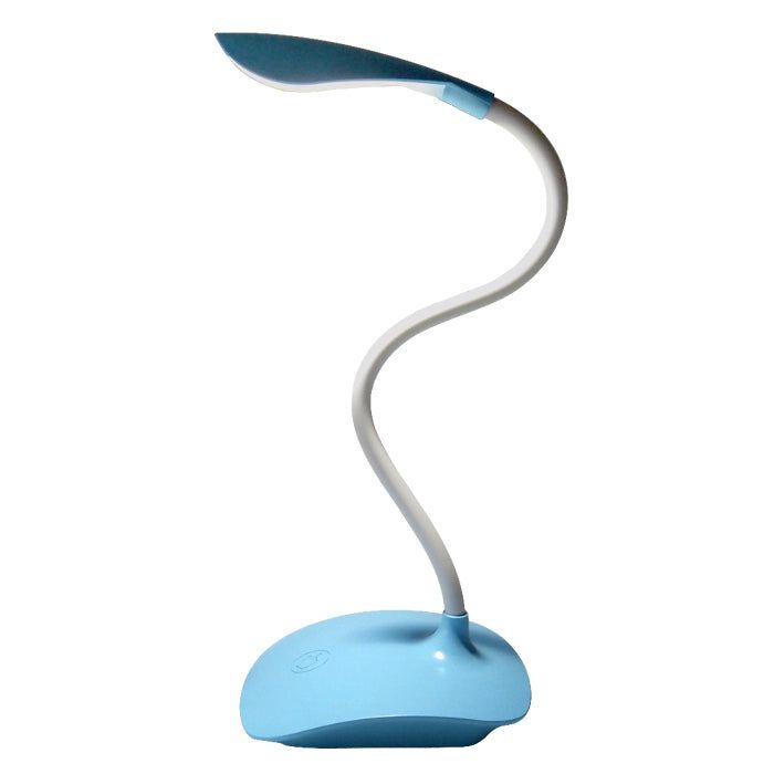 LAMPARA SOBREMESA LED CELESTE USB 1X3W-0