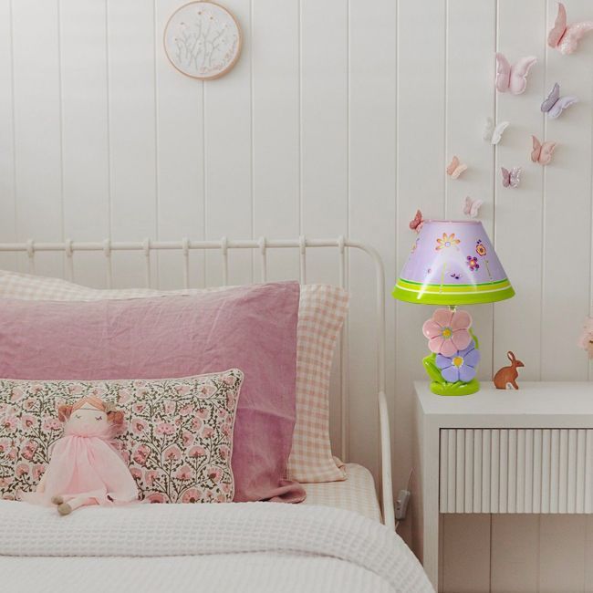 LAMPARA VELADOR 2 FLORES E27 1X40W-1