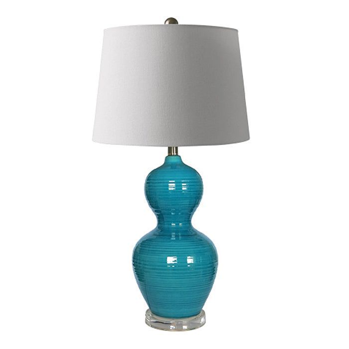 TL69005 LAMPARA SOBREMESA CERAMICA MADERA-0