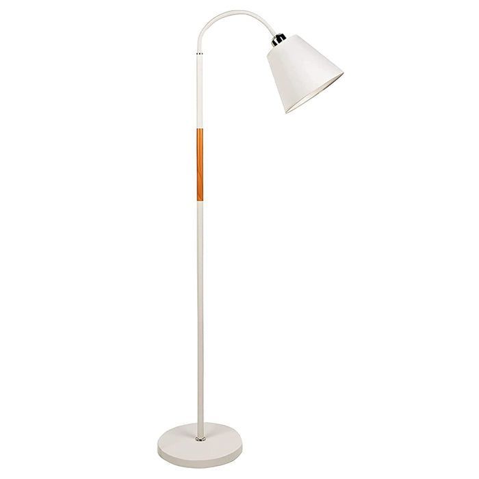 LAMPARA DE PIE FLX185 - Estructura de metal blanco-0