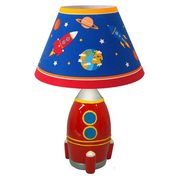 LAMPARA VELADOR COHETE ROJO E27 1X40W-0