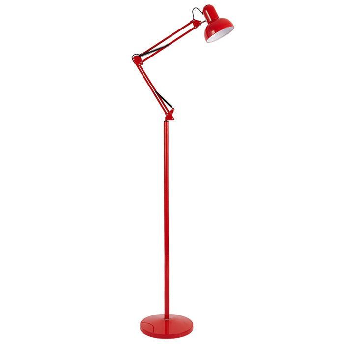 LAMPARA DE PIE EW-XY-T880 - Estructura de metal roja-0