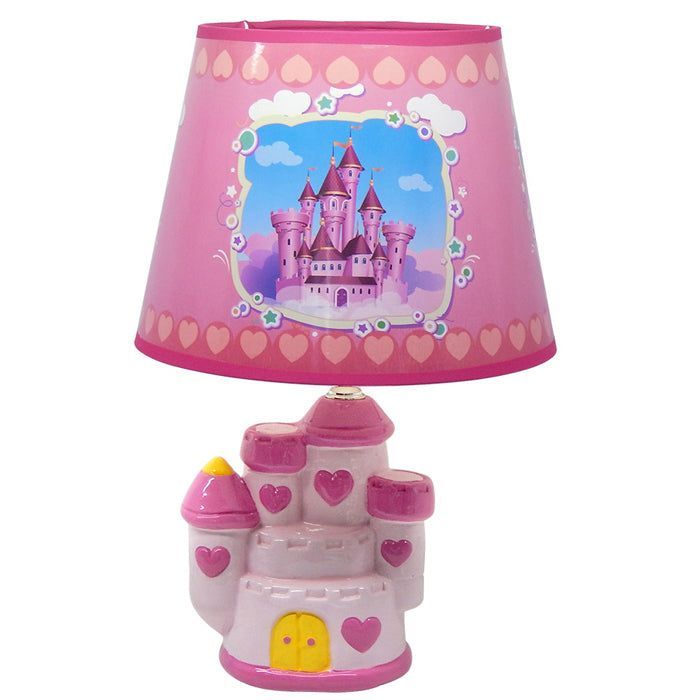 LAMPARA VELADOR JT2199 CASTILLO ROSA -0