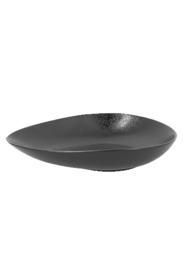 SET DE 6 BOWL PORCELANA NEGRO 14CM  KARBON RAK-0