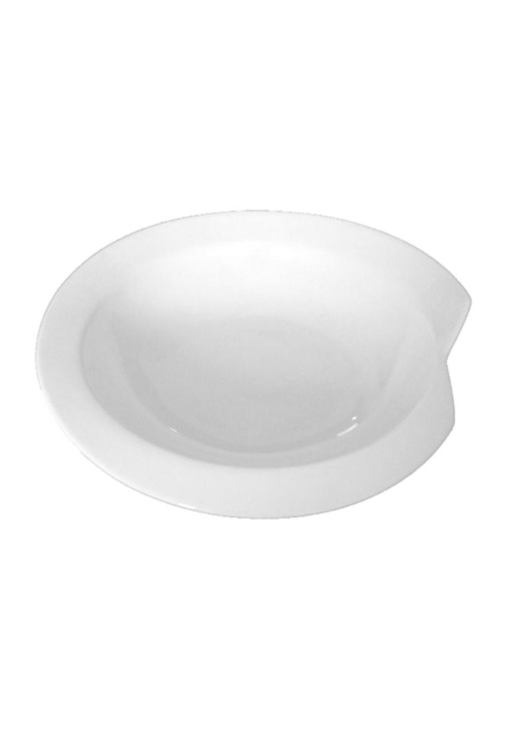 SET DE 6 BOWLS BORDE CURVO DE PORCELANA BLANCOS 24CM STAR DESIGN-0