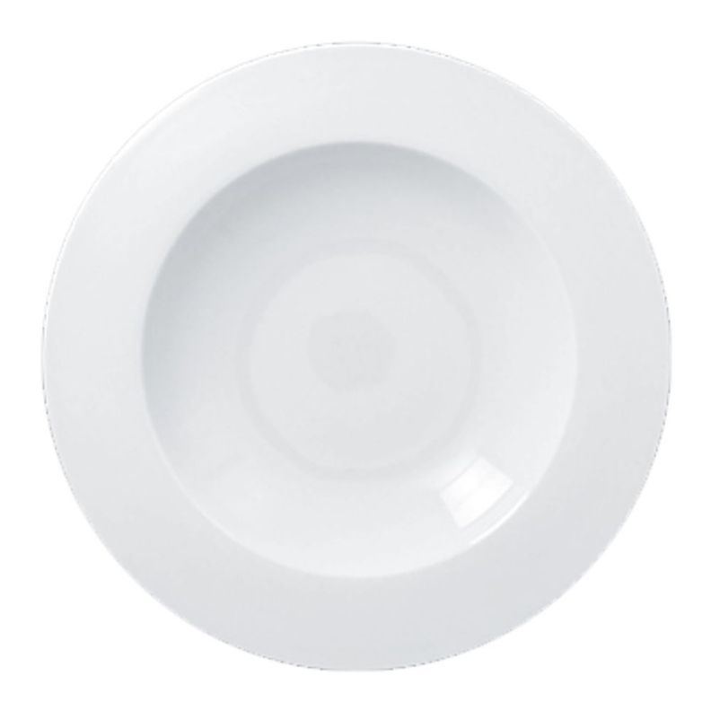 SET DE 6 PLATO HONDO PORCELANA BLANCO 26CM ACCES RAK-0