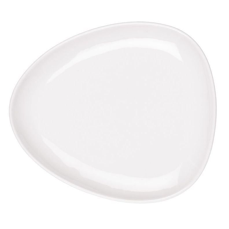 PLATO GOTA BAJO PORCELANA BLANCO 30CM STAR DESIGN-0