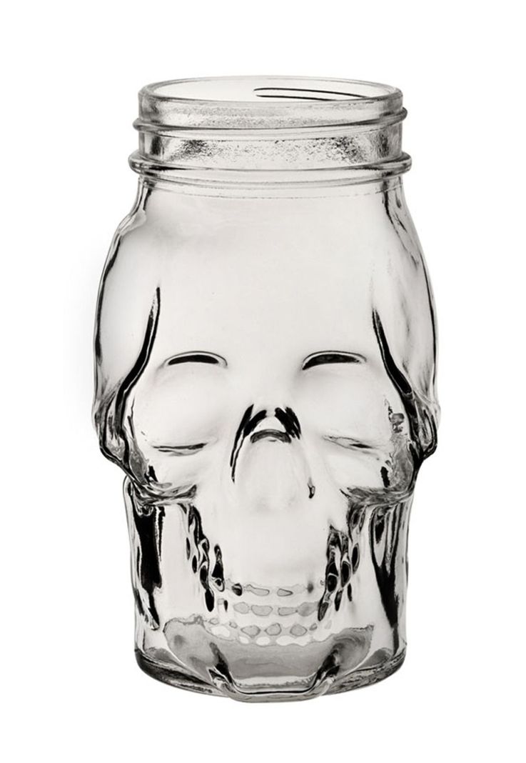  Vaso Vidrio Bajo Skull 500cc Utopia-0