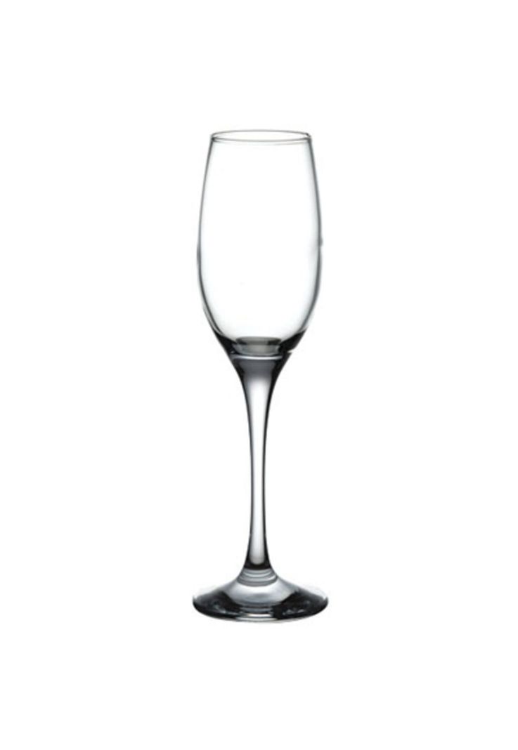 Set de 24 copas vidrio flaute maldive 180 cc Diseno 2