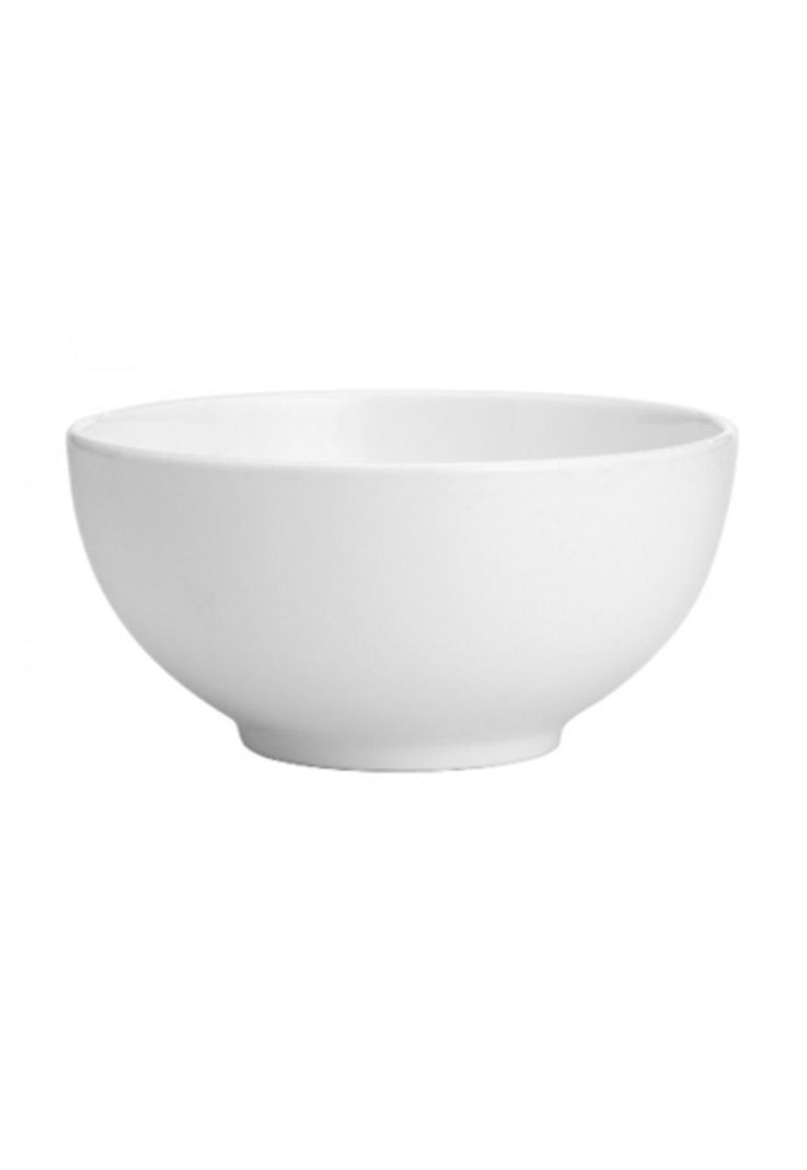 SET DE 6 BOWLS REDONDOS DE PORCELANA BLANCOS 14 CM STAR-0