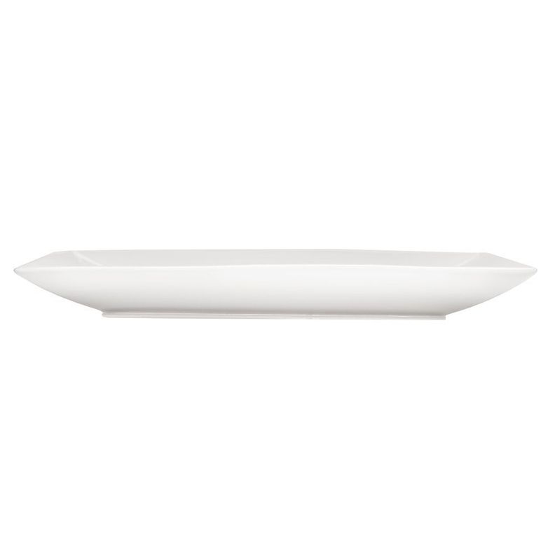 SET DE 6 PLATOS BAJOS CUADRADOS BLANCOS 21,5 CM STAR-2