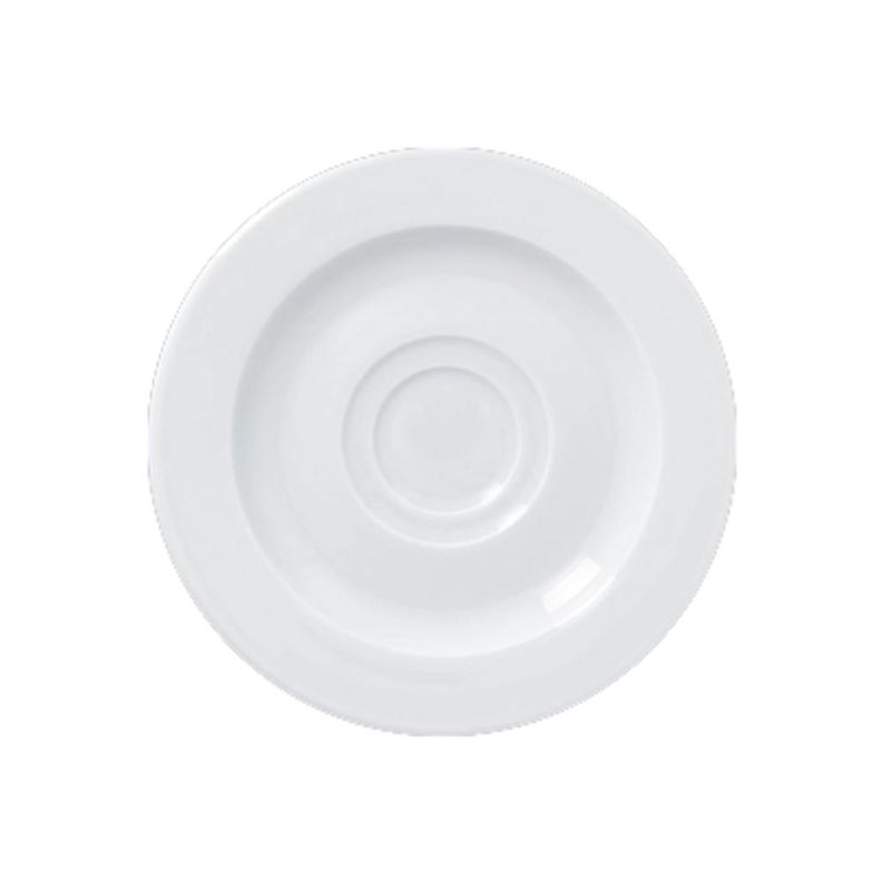 SET DE 24 PLATILLO PORCELANA BLANCO 15CM ACCES RAK-0