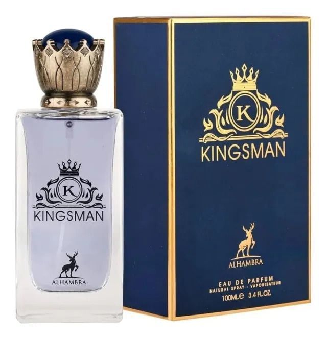 Perfume Maison Alhambra Kingsman 100ml EDP Varon Negro