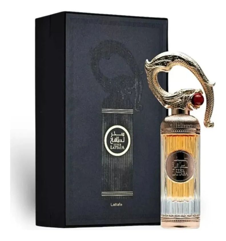 Perfume Lattafa Sehr 100ml EDP Unisex Azul Oscuro