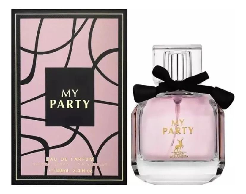 Perfume Maison Alhambra My Party 100ml EDP Dama Rosado