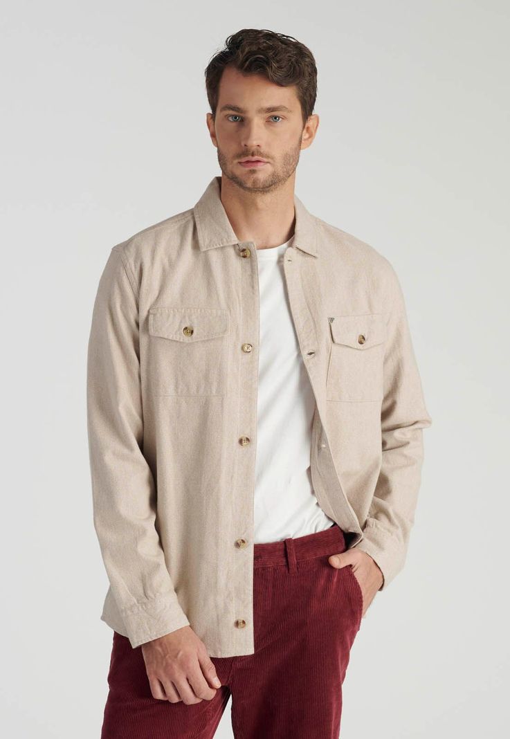 Sobrecamisa Julien Avant-Garde Ecru-0