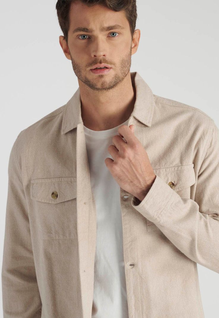 Sobrecamisa Julien Avant-Garde Ecru-2