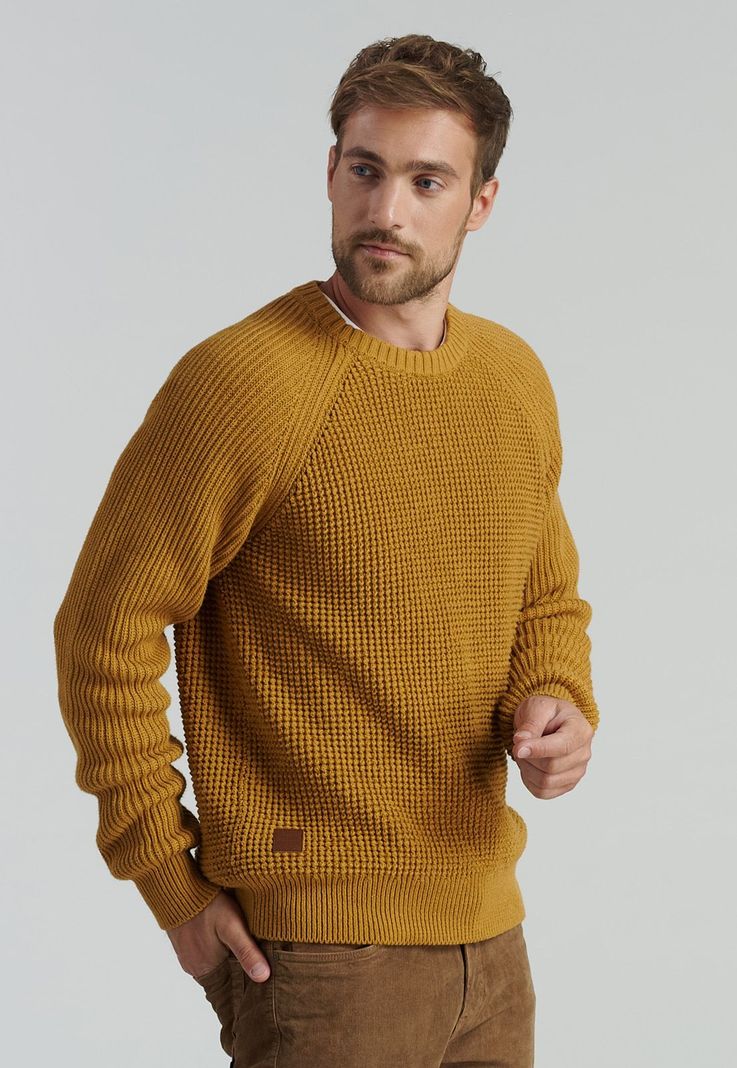 Sweater Austin Fjs Mustard-0