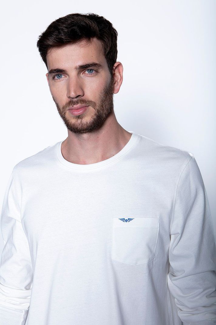 Polera Básica Ml White-2