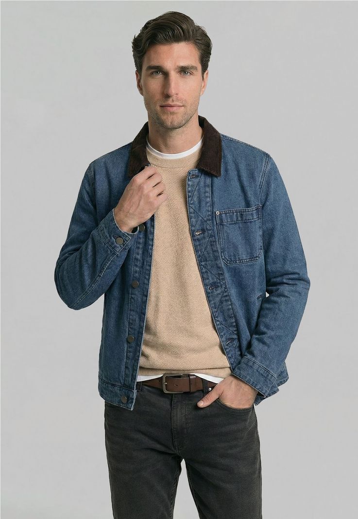 Trucker Budapest Indigo Azul S