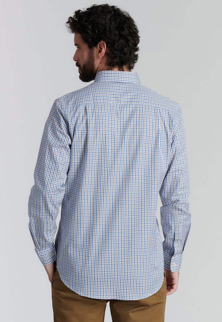 Camisa Brooklyn Smart Casual Coffe-3