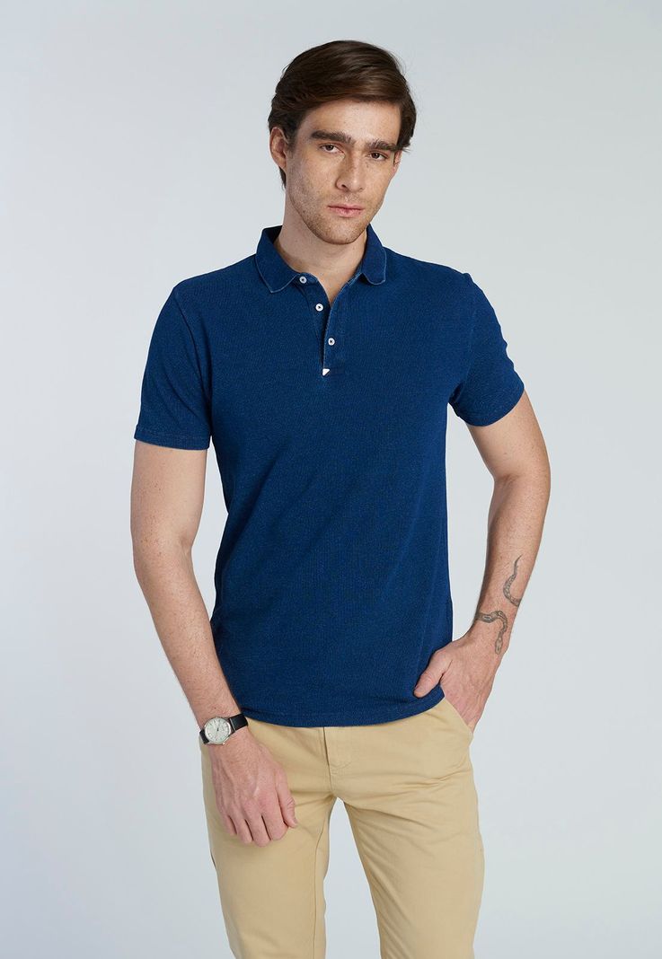 Polo Huesca Blue-0