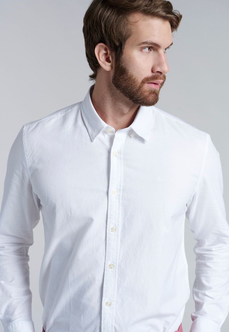 Camisa White Sport Oxford-2