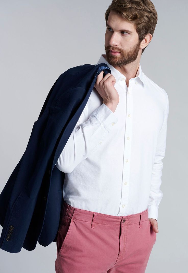 Camisa White Sport Oxford-4
