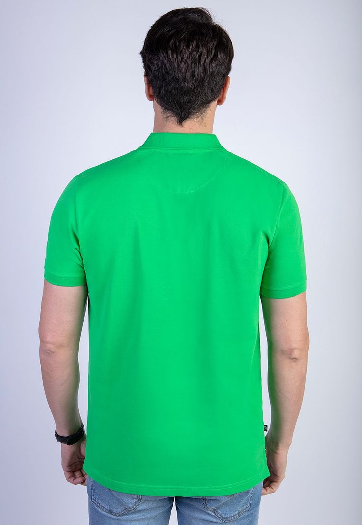 Polera Polo Básica Green-1