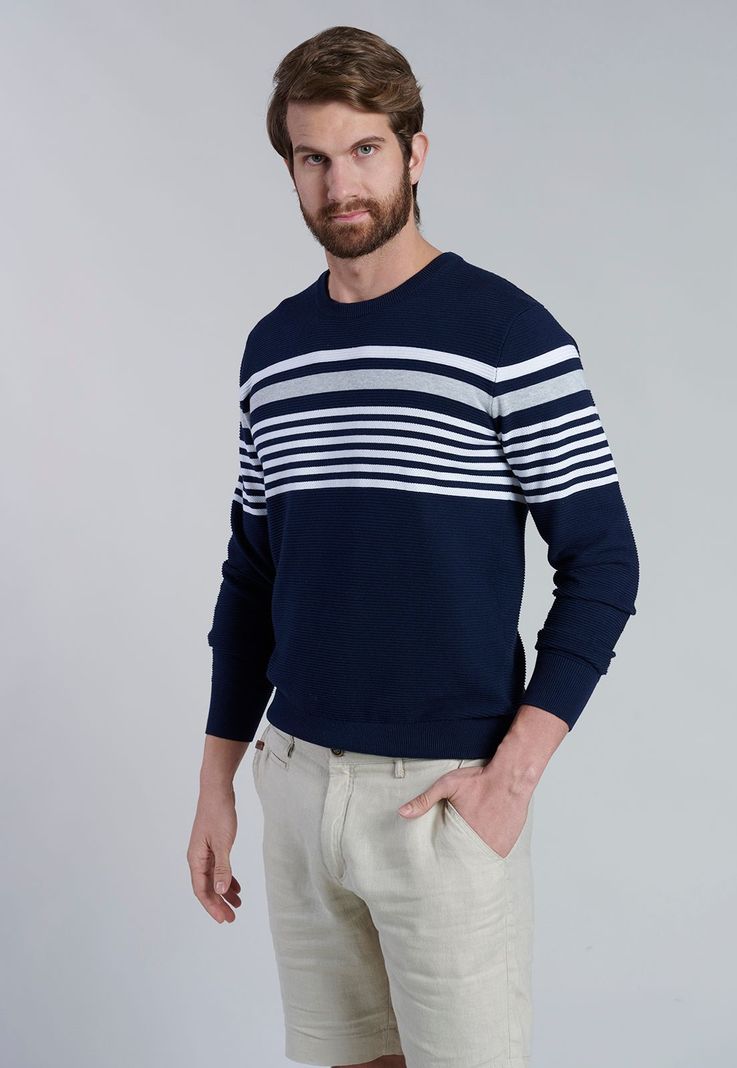 Sweater Seattle F Navy-0