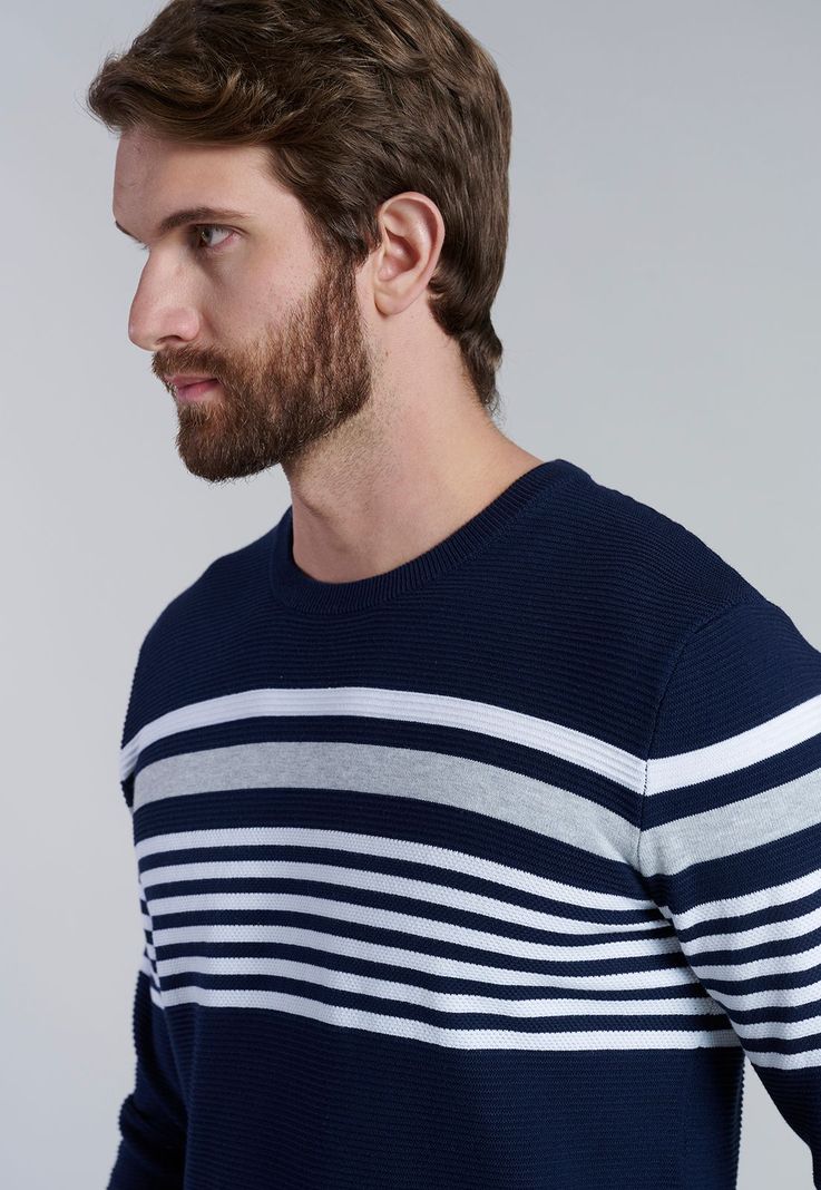 Sweater Seattle F Navy-2