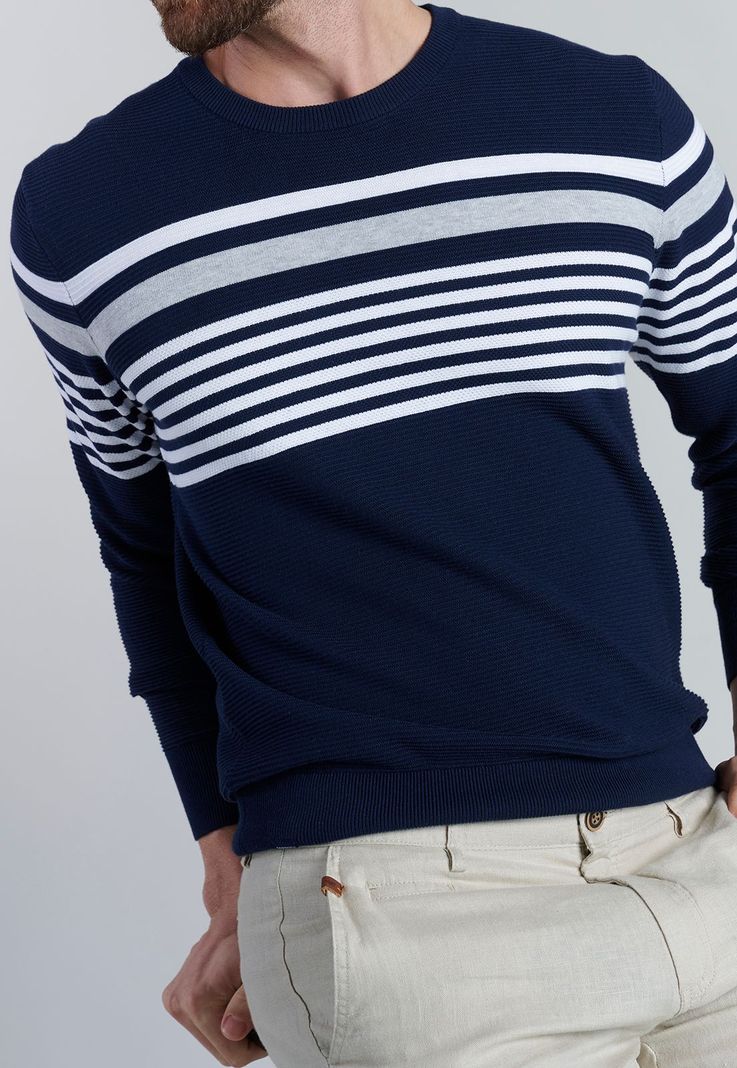 Sweater Seattle F Navy-4