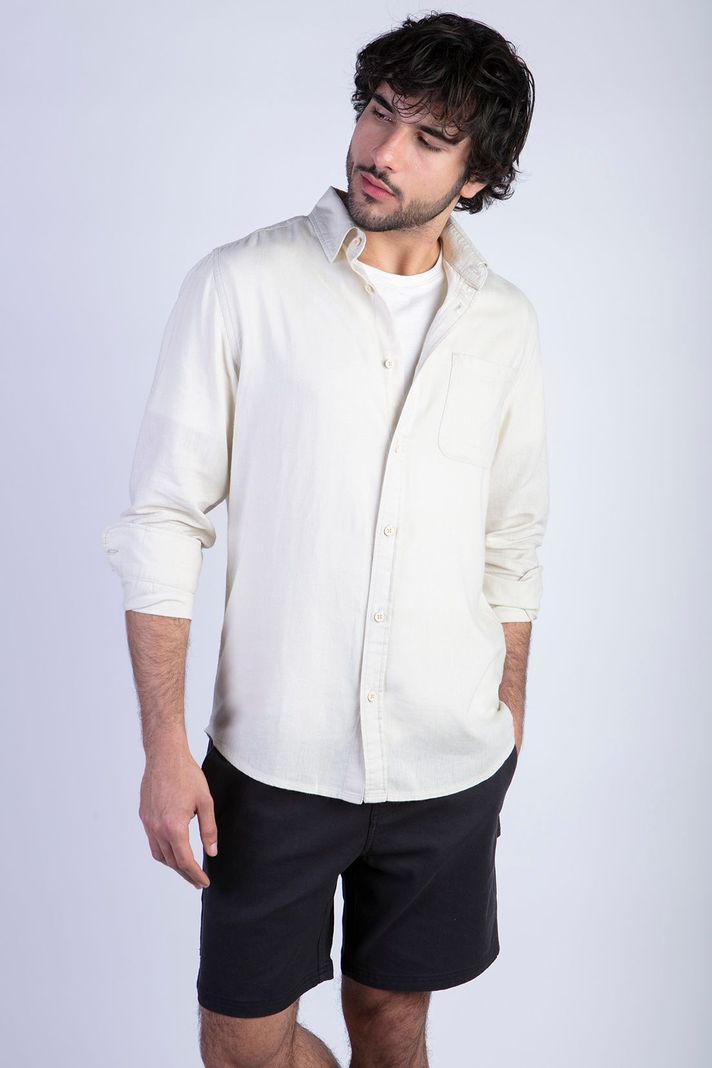 Camisa Lastarria Beige-0