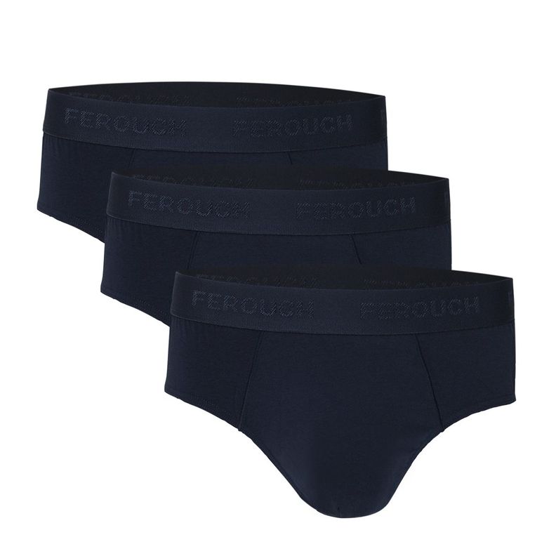 Tri Pack Slip Navy Azul S
